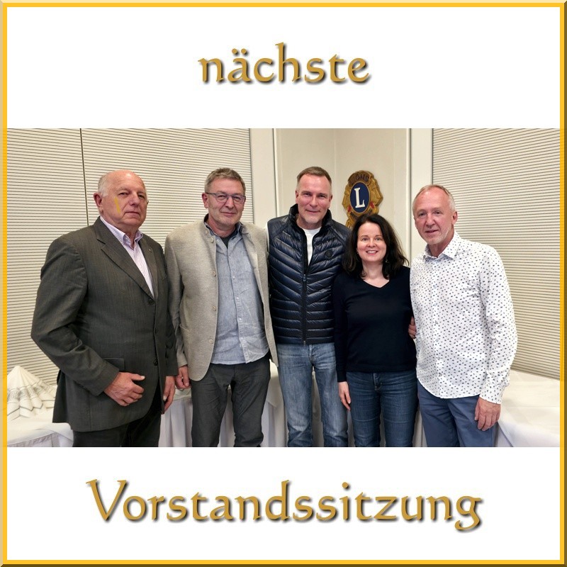 nächste Vorstands-Sitzung